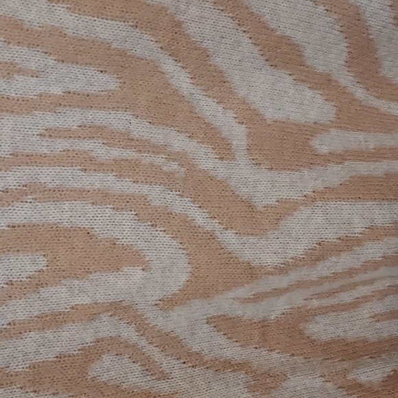 Rebecca Taylor Zebra Print Merino Wool Blend Sweater - Picture 6 of 14